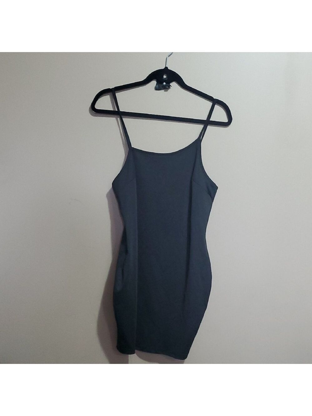 Shein Curve Elegant Black Spaghetti Strap Dress Size 0XL